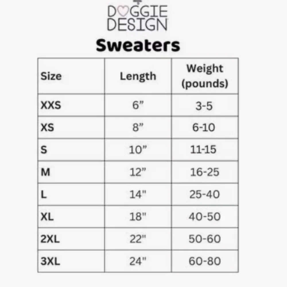 NWT DOGGIE DESIGN DOG Hypoallergenic COTTON PULLOVER SWEATER JACKET BLUE XL - Picture 3 of 3